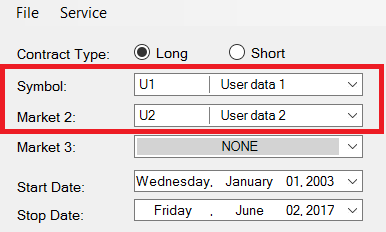Build Alpha custom symbol selection