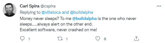 Twitter testimony for David Bergstrom customer service