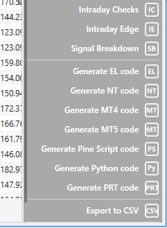 Build Alpha Code Generators for Pine Script