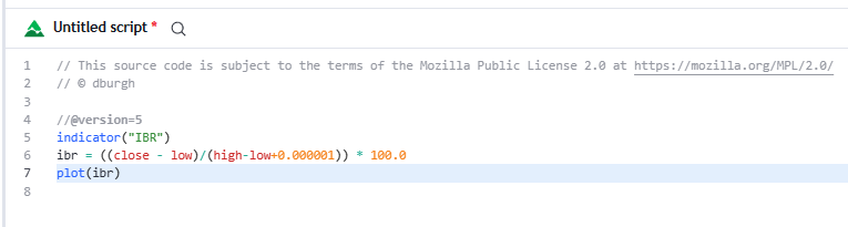 Interbar Rank or Interbar Strength Indicator Code for TradingView Pine Script